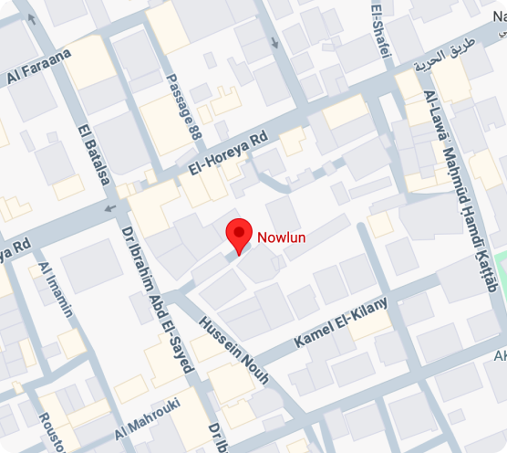Nowlun Egypt office map