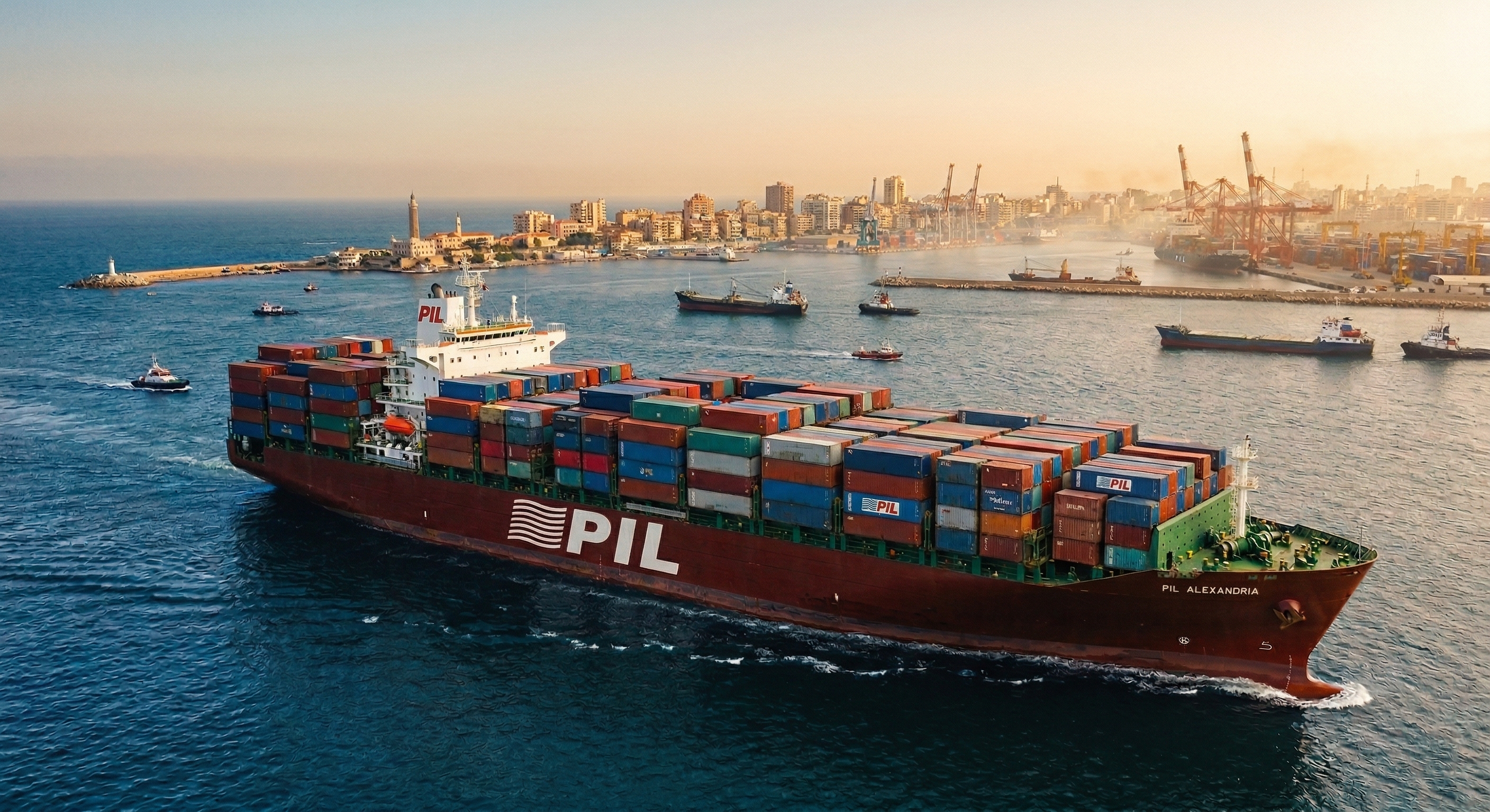 PIL Expands Red Sea Operations, Connecting Jeddah to Sokhna and Global Ports