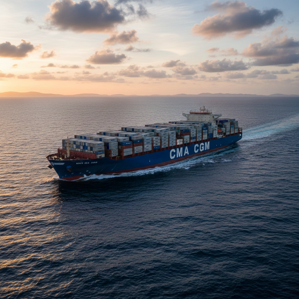 CMA CGM Resumes Russia Services via CNC Line with Finland Express (FLX)
