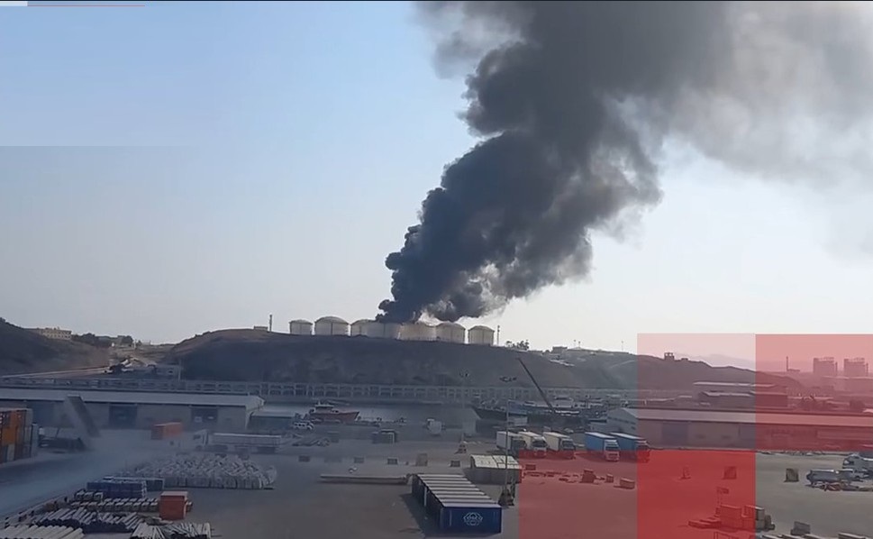 Salalah Port Hit, Fuel Storage Tanks Targeted