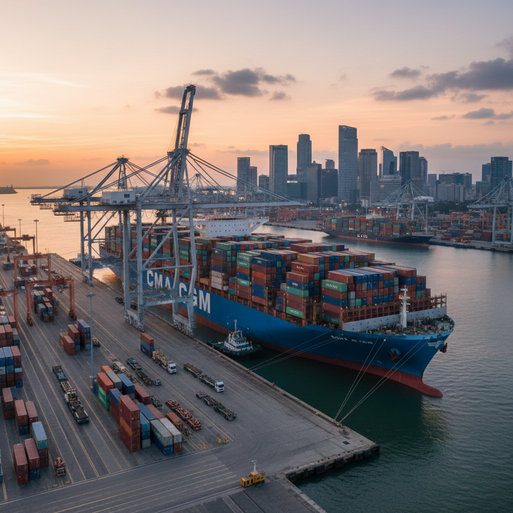 CMA CGM Adjusts Ocean Freight Rates from the Indian Subcontinent to Northern Europe, the Mediterranean, and North Africa