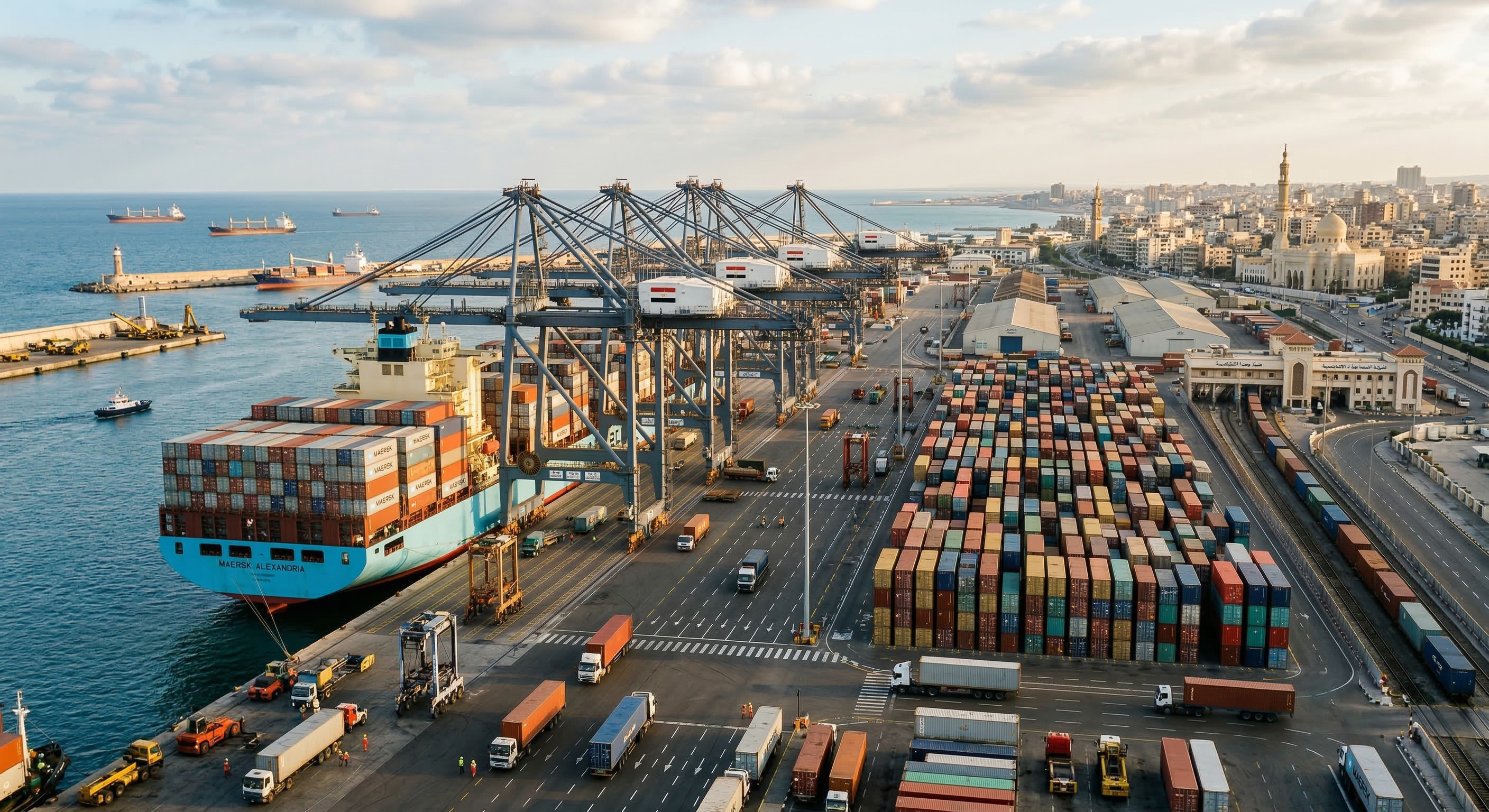 Egyptian Customs Exempts Indirect Transit Shipments from ACID System for Three Months