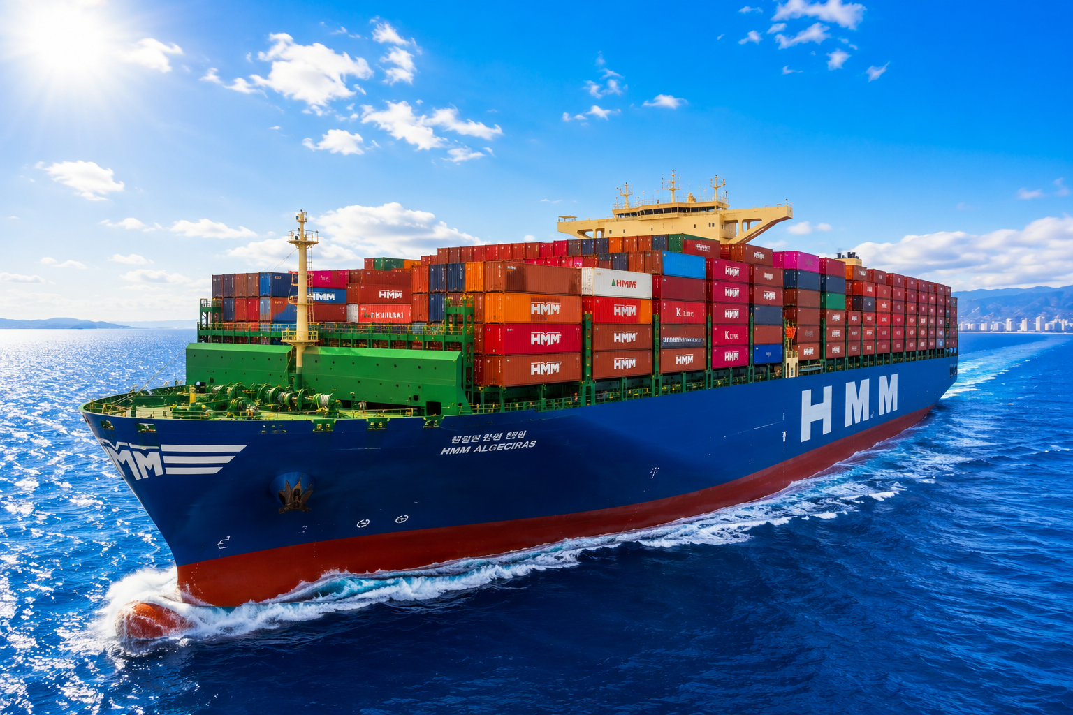 HMM Launches new service connecting egypt  to US West Coast