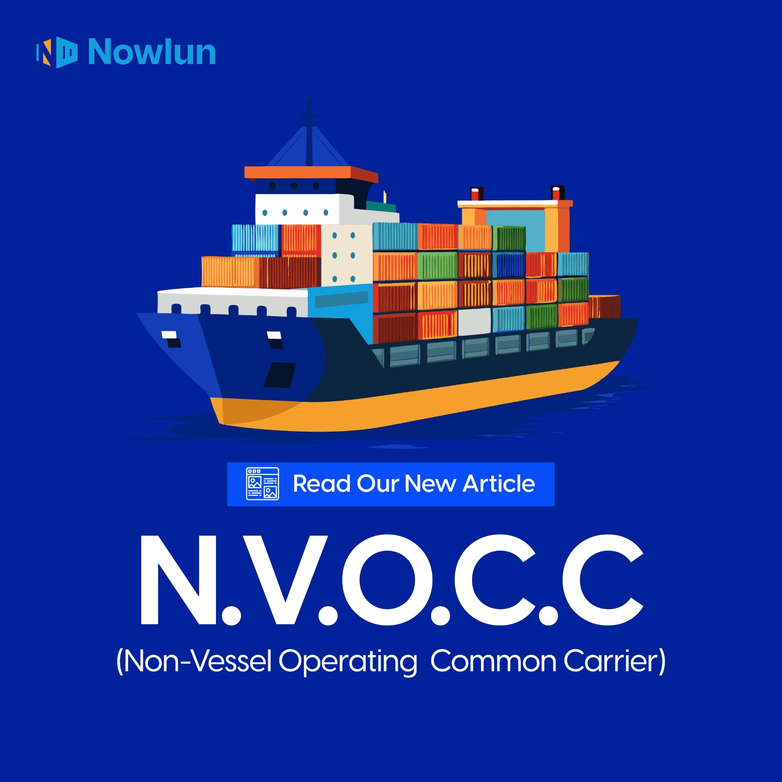 What's an NVOCC, and what is its value in maritime shipping?