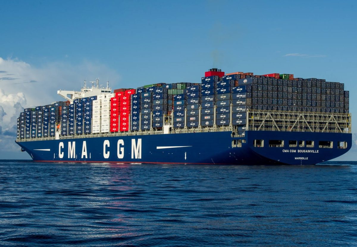 CMA CGM Postpones the freight rate increase from Arabian Gulf and Egypt to United States to February