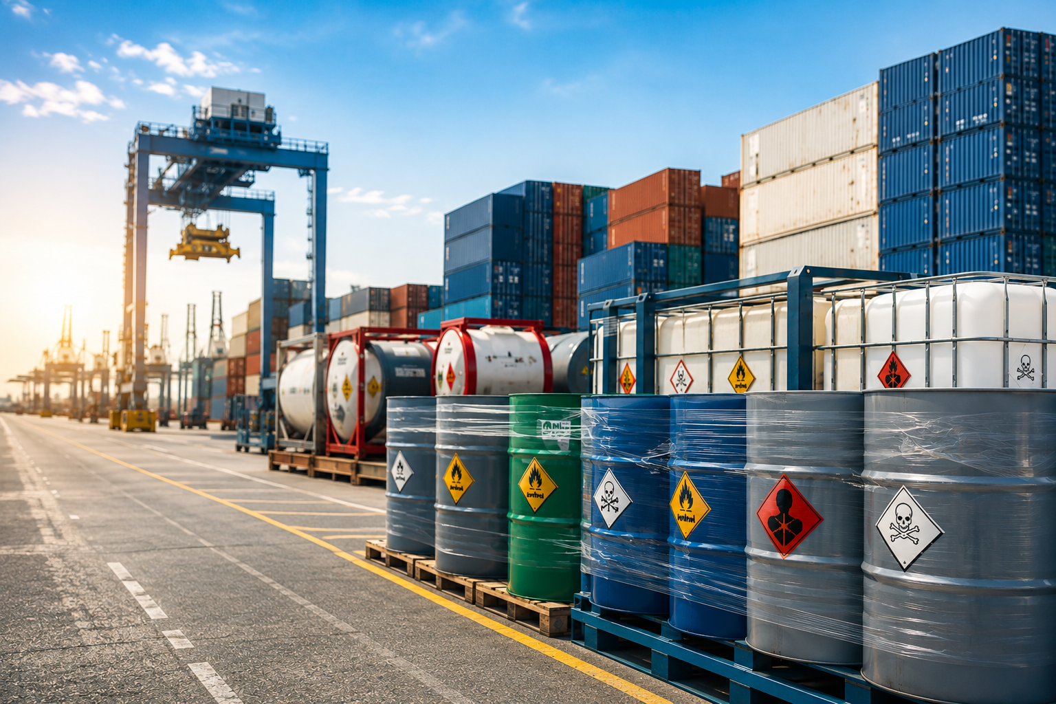 Mawani Launches E-Service for Hazardous Goods and Chemical Storage Permits